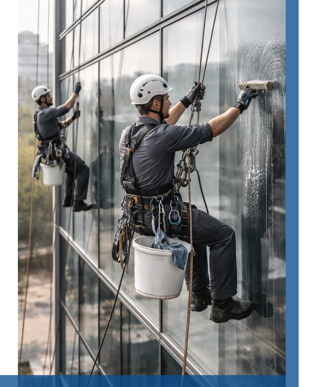 Мойка сплошного остекления в Дюртюли, заказать от 313 р.| ВЫСОТНИК-Дюр