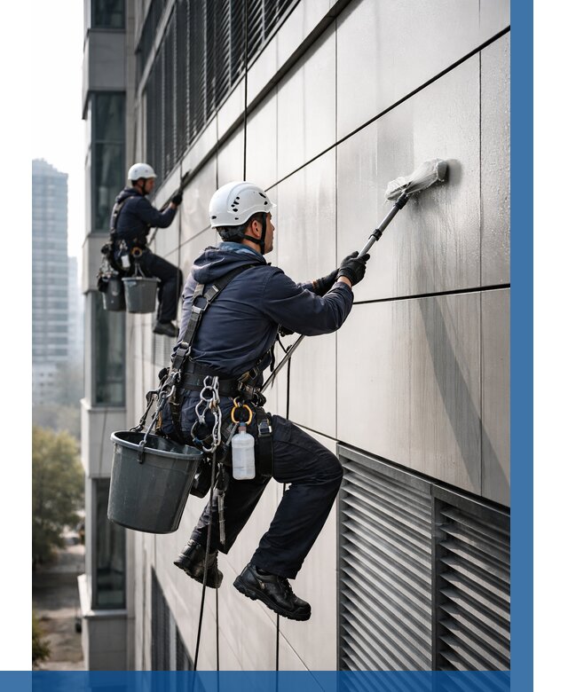 Мойка вентилируемого фасада в Дюртюли от 261 р. | ВЫСОТНИК-Дюр