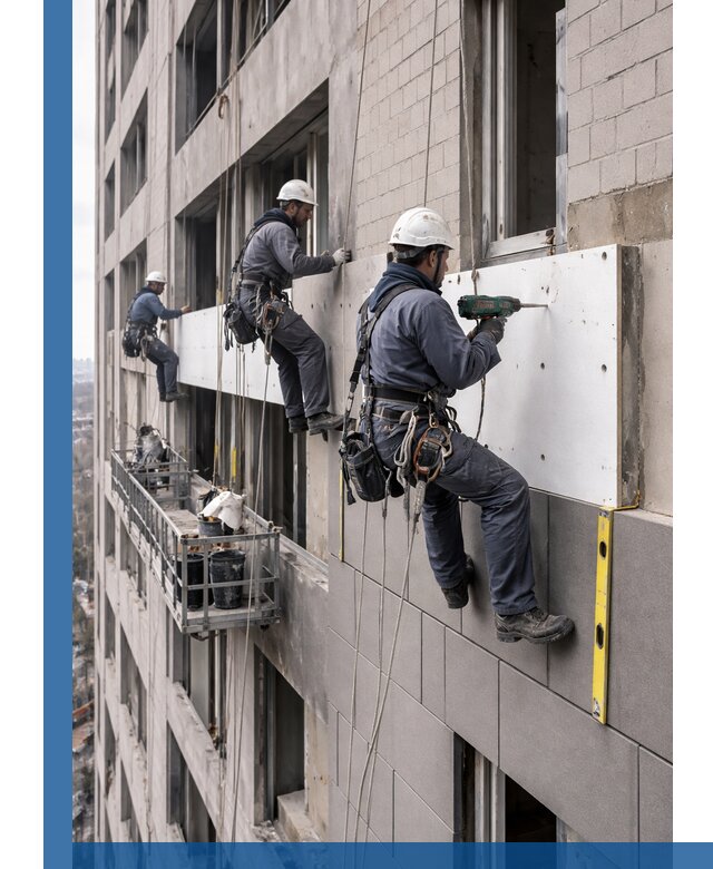 Монтаж фасадных термопанелей высокого качества в Дюртюли