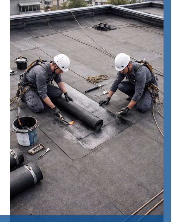 Ремонт мягкой кровли под ключ в Дюртюли от 730 р. | ВЫСОТНИК-Дюр