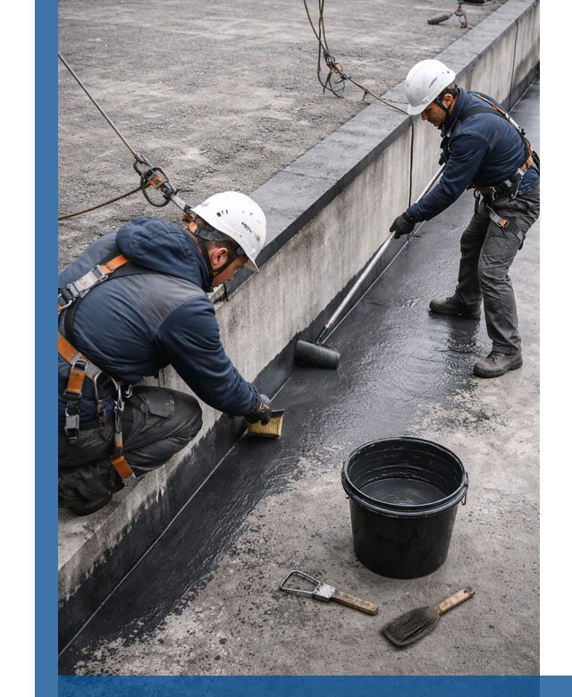 Гидроизоляция кровли жидкой резиной профессионально в Дюртюли