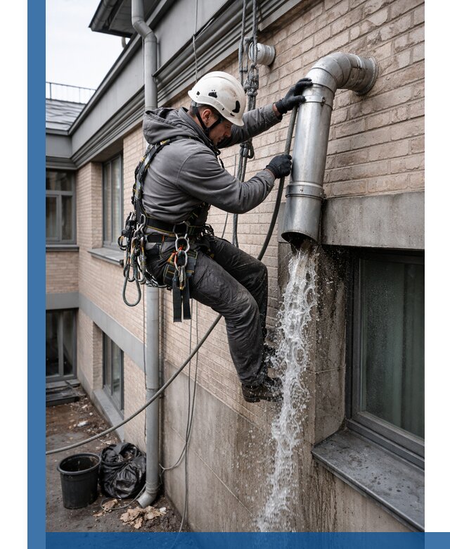 Профессиональная прочистка водосточных труб в Дюртюли с гарантией