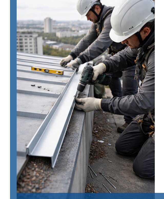 Монтаж капельника на кровле в Дюртюли с гарантией качества