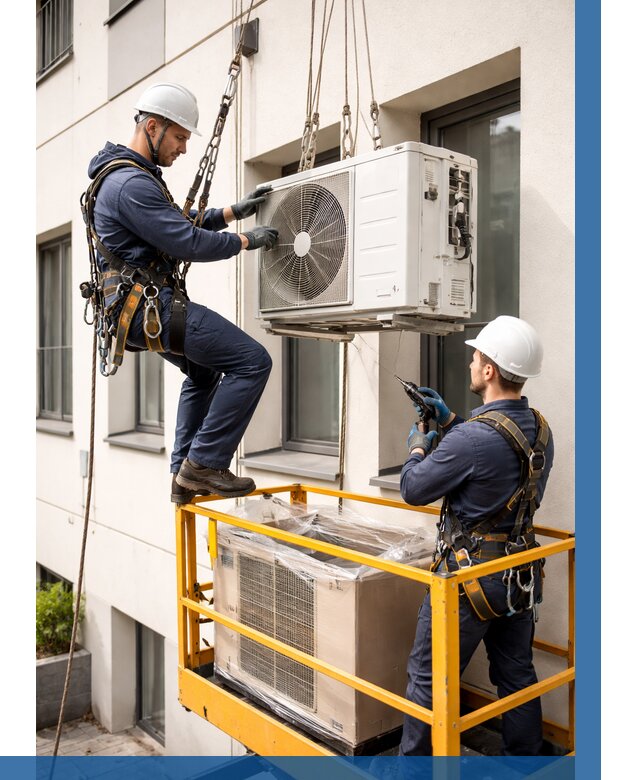 Демонтаж внешнего блока кондиционера в Дюртюли от 3649 р. | ВЫСОТНИК-Дюр