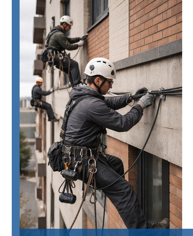 Крепление кабеля на фасаде монтаж и крепеж в Дюртюли