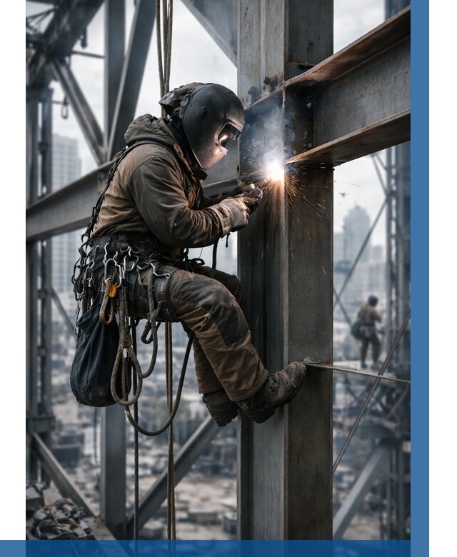 Высотные сварочные работы в Дюртюли от 3649 р. | ВЫСОТНИК-Дюр