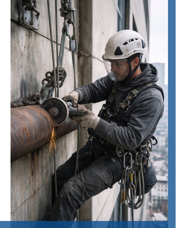 Резка металла на высоте в Дюртюли по цене от 4691 р. | ВЫСОТНИК-Дюр