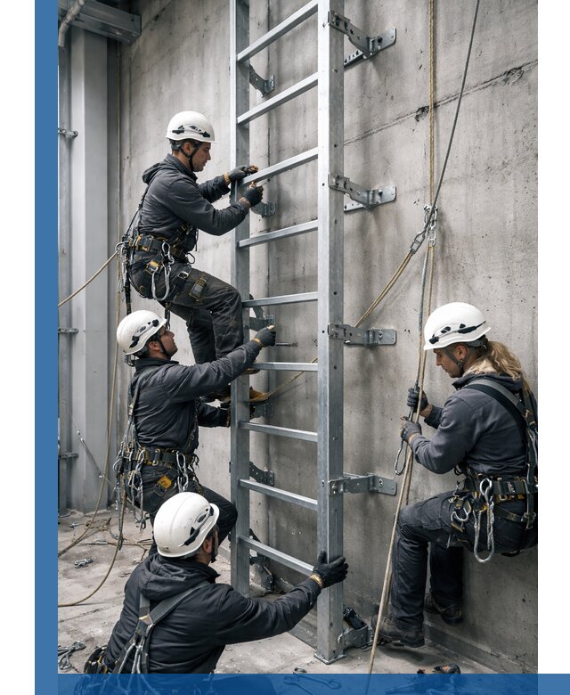 Монтаж металлических лестниц в Дюртюли под ключ со гарантией