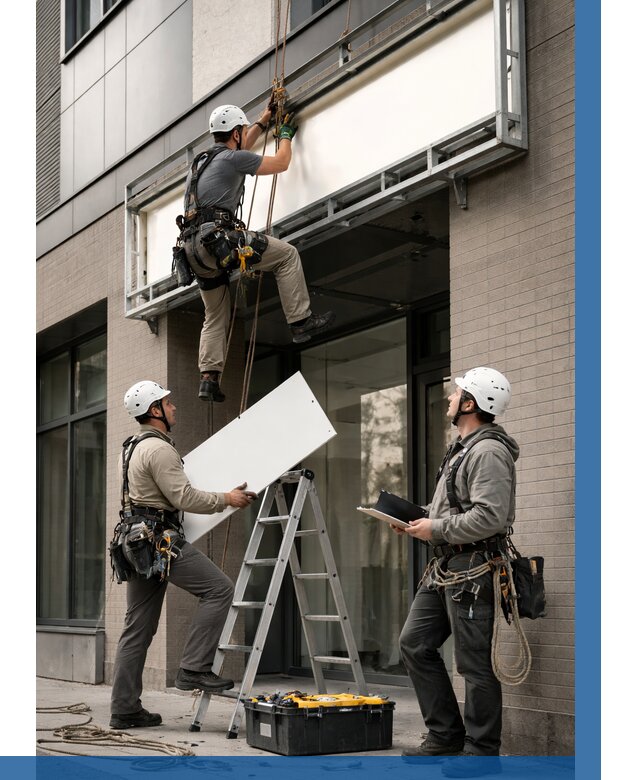 Монтаж светового короба в Дюртюли от 6776 р. | ВЫСОТНИК-Дюр