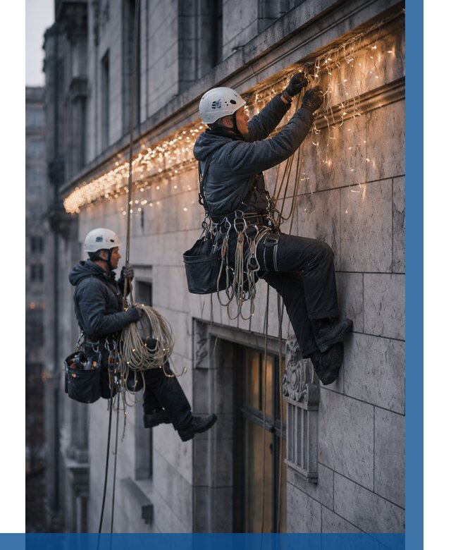 Монтаж новогодней иллюминации в Дюртюли от 8861 р. | ВЫСОТНИК-Дюр