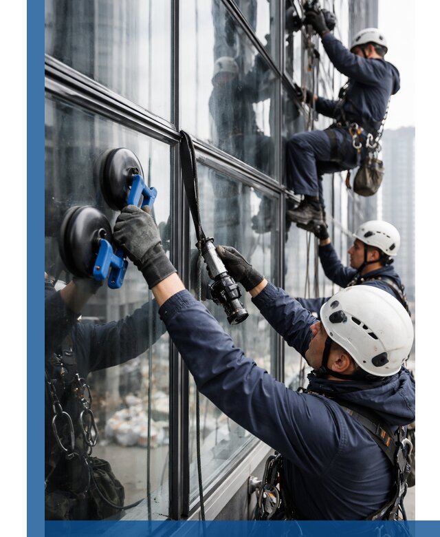 Радиусное остекление фасадов под ключ в Дюртюли с гарантиями