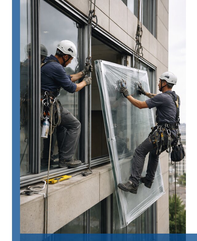 Профессиональная замена стекла в витраже в Дюртюли с гарантией