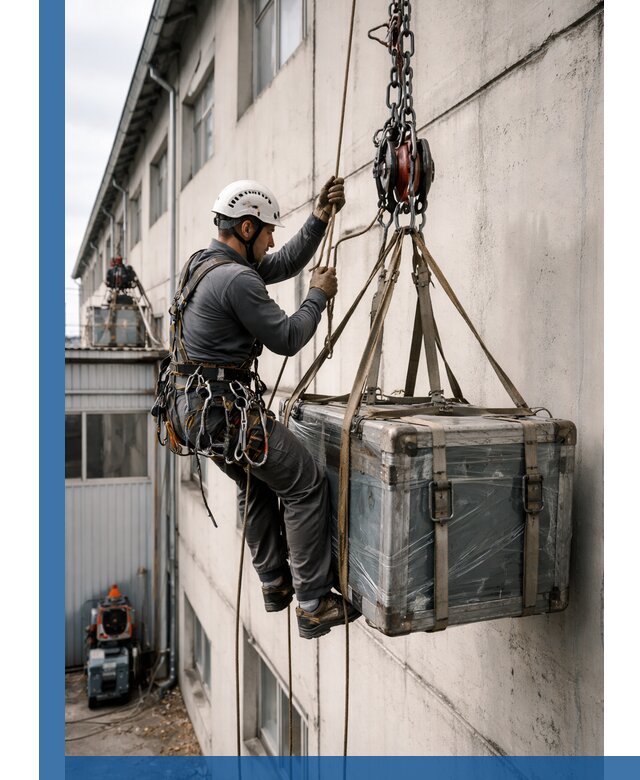 Подъем грузов на высоту в Дюртюли для промышленных объектов