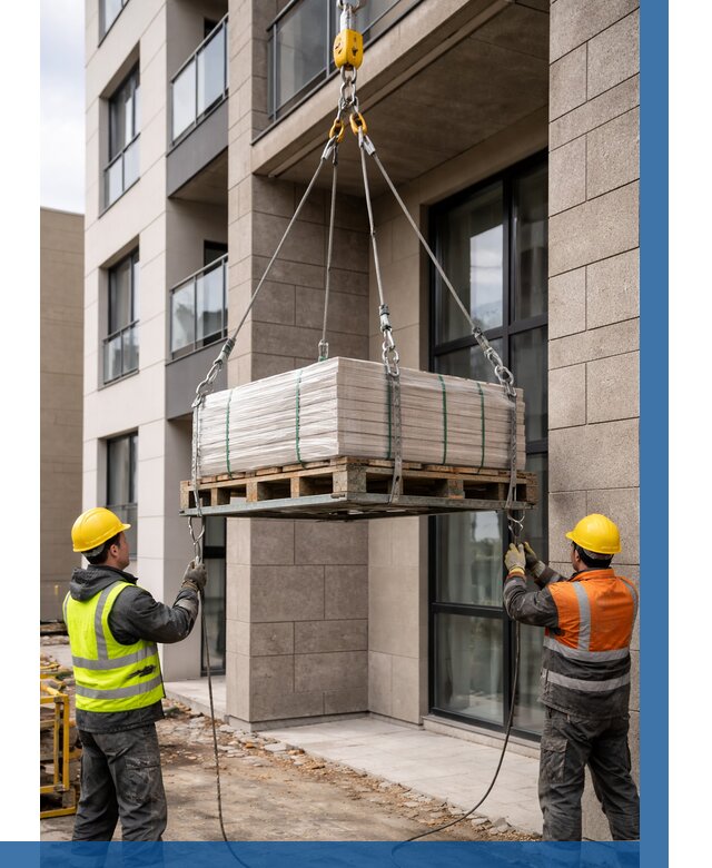 Подъем керамогранита на этаж в Дюртюли от 3649 р. | ВЫСОТНИК-Дюр