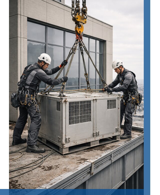 Такелажные работы на высоте в Дюртюли от 8340 р. | ВЫСОТНИК-Дюр