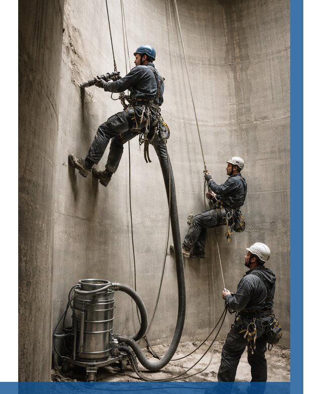 Зачистка силосов в Дюртюли от 4691 р. Договор и смета ВЫСОТНИК-Дюр