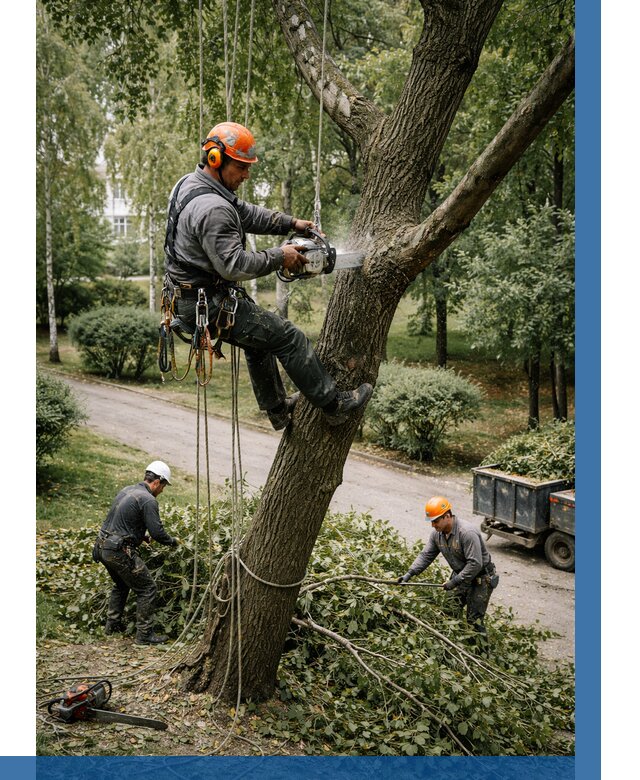 Кронирование деревьев в Дюртюли от 6776 р. | ВЫСОТНИК-Дюр