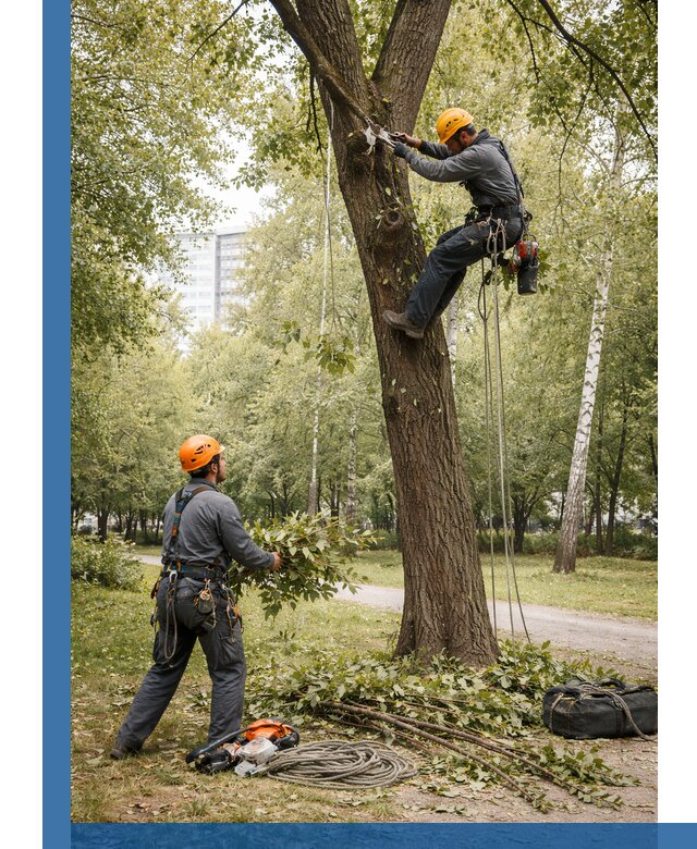 Санитарная обрезка деревьев в Дюртюли, профессионально и безопасно