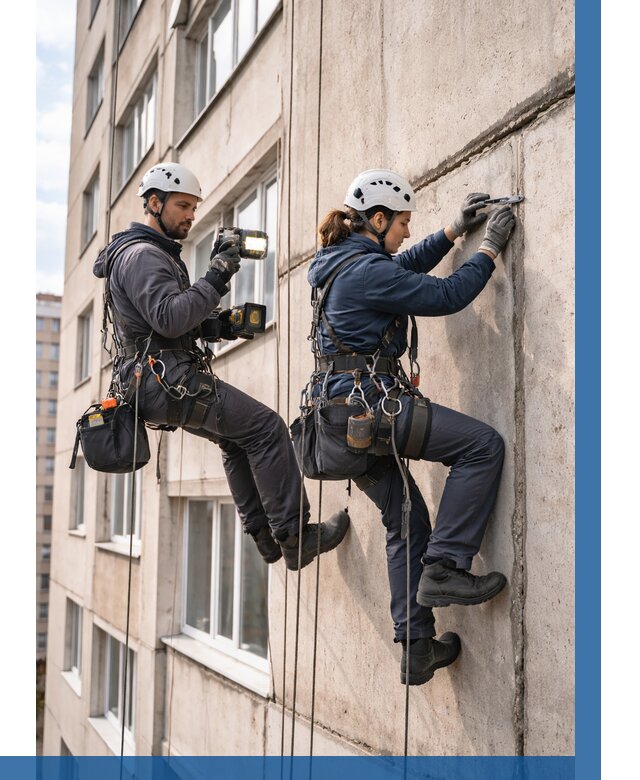 Обследование межпанельных швов в Дюртюли от 1877 р. | ВЫСОТНИК-Дюр