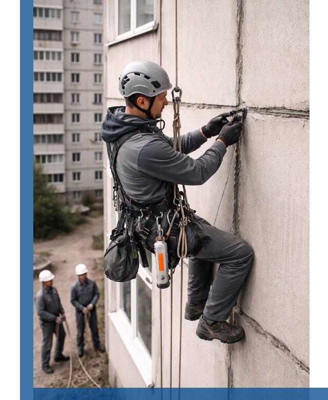 Обследование межпанельных швов и герметизация в Дюртюли