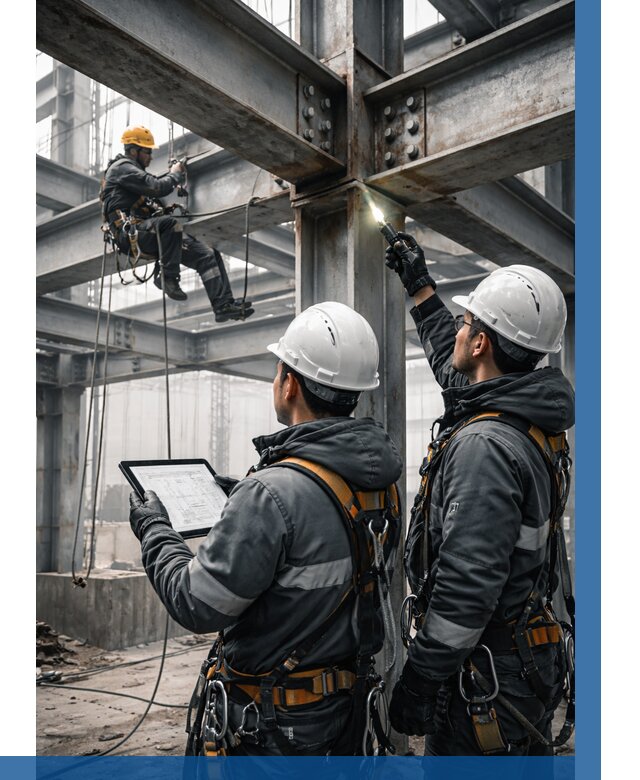 Обследование металлоконструкций в Дюртюли от 5734 р. | ВЫСОТНИК-Дюр