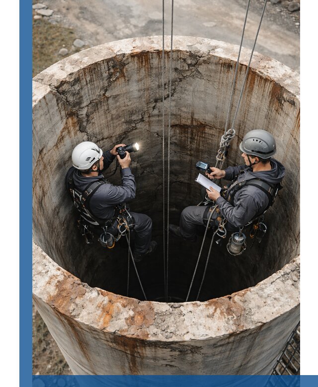 Обследование дымовой трубы: диагностика и оценка состояния в Дюртюли